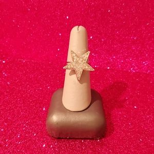 Star Ring Silver Color (Not Real Silver)